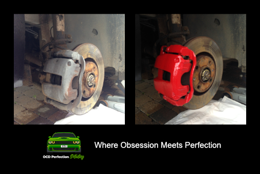 BRAKE CALIPER PAINTING